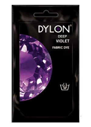 Dylon Cold water clothing dye - DEEP VIOLET (DYLON) Sz: 30